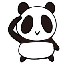 Giant Panda family sticker #10018168
