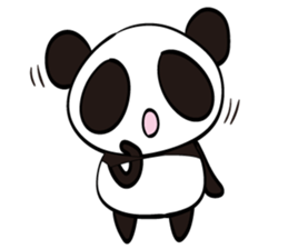 Giant Panda family sticker #10018169