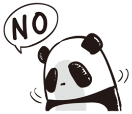 Giant Panda family sticker #10018170