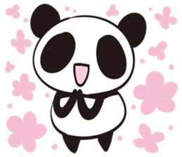 Giant Panda family sticker #10018174