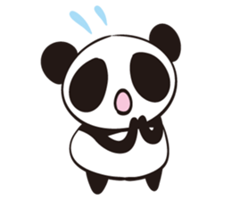 Giant Panda family sticker #10018175