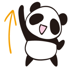 Giant Panda family sticker #10018176