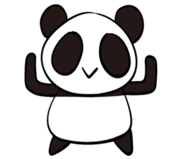 Giant Panda family sticker #10018177