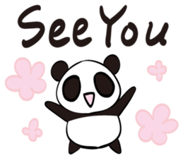 Giant Panda family sticker #10018178