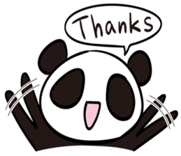 Giant Panda family sticker #10018179