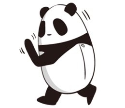 Giant Panda family sticker #10018180