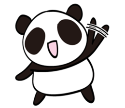 Giant Panda family sticker #10018183