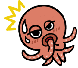 I am an octopus. sticker #10018295