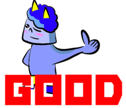DEMON-GOOD AND DEMON-SORRY sticker #10018317