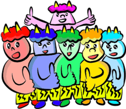 DEMON-GOOD AND DEMON-SORRY sticker #10018340