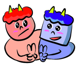 DEMON-GOOD AND DEMON-SORRY sticker #10018341