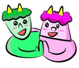 DEMON-GOOD AND DEMON-SORRY sticker #10018342