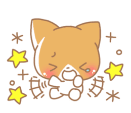 Happy pretry cat 2 sticker #10018449
