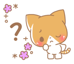 Happy pretry cat 2 sticker #10018451