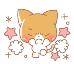 Happy pretry cat 2 sticker #10018463