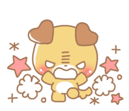 Happy pretty dog sticker #10018623