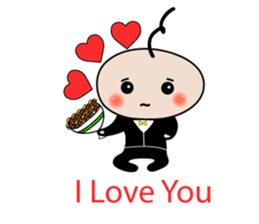 Cute Baby behavior sticker #10018665