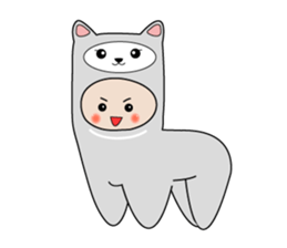 Cute Baby behavior sticker #10018666