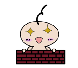 Cute Baby behavior sticker #10018667