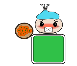 Cute Baby behavior sticker #10018669