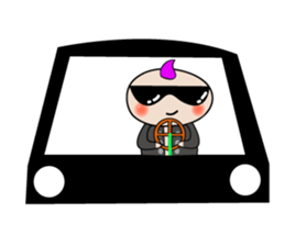 Cute Baby behavior sticker #10018673