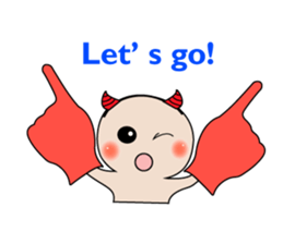 Cute Baby behavior sticker #10018674