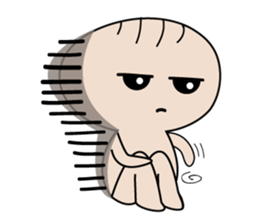 Cute Baby behavior sticker #10018681