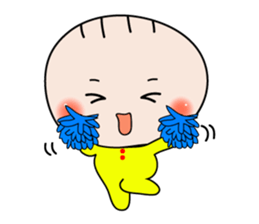 Cute Baby behavior sticker #10018698
