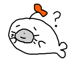 Budding seals sticker #10019350