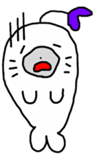 Budding seals sticker #10019358