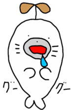 Budding seals sticker #10019377