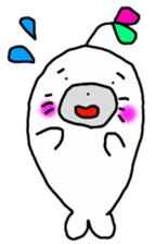 Budding seals sticker #10019378