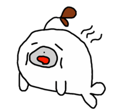 Budding seals sticker #10019383