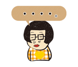 umbrella retention Ayumu-kun sticker #10020020