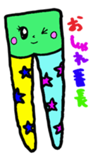 Mr.Socks and Ms.Tights. sticker #10020193