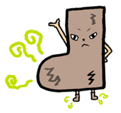 Mr.Socks and Ms.Tights. sticker #10020198