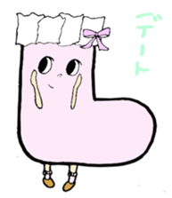 Mr.Socks and Ms.Tights. sticker #10020209