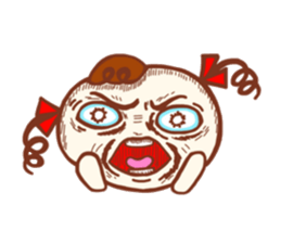 Cute girl Haru chan sticker sticker #10020381