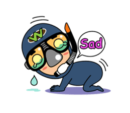 Weera the Diver!! sticker #10020716