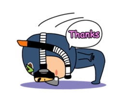 Weera the Diver!! sticker #10020719