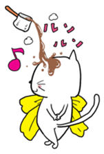 Chocolate cat Sticker sticker #10020788