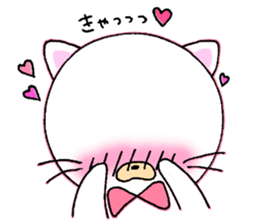 Cat of the child sticker #10020986