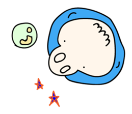 Let sit down together sticker #10021669