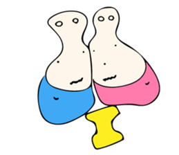 Let sit down together sticker #10021670