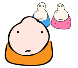 Let sit down together sticker #10021672