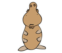 Let sit down together sticker #10021674