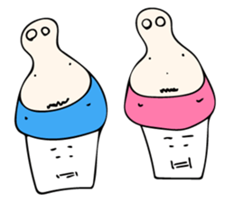 Let sit down together sticker #10021677