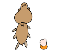 Let sit down together sticker #10021683