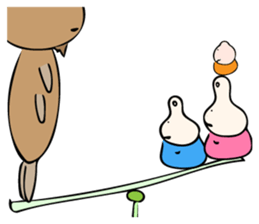 Let sit down together sticker #10021699