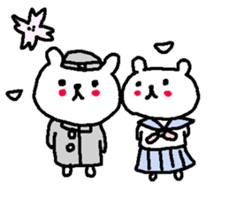 Spring cute bear stickers! sticker #10021774